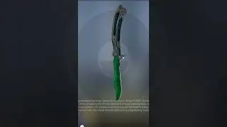 This is the best Emerald Gamma Doppler Butterfly Knife #csgo #Shorts