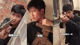 抖音（tiktok）爆笑视频|特工1号的100种死法集合#2