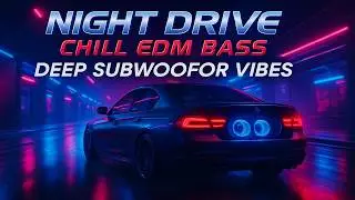 Night Drive Chill EDM Bass &ndash; Deep Subwoofer Vibes (4K Neon City)