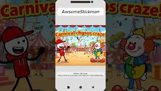 Carnival Chaos Craze! #stickmancomedy #animation #hiphopdance
