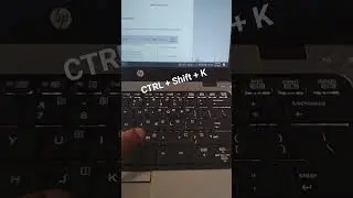 hp laptop Small letter to Capital letter #shortkeywords #shorts  #shortkey #hp #laptop