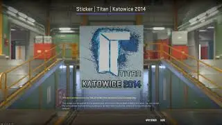 Стоит ли инвестировать в наклейки Katowice 2014? Sticker | Titan | Katowice 2014.