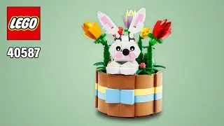 LEGO&reg; Easter Basket (40587)[368 pcs] Step-by-Step Building Instructions @TopBrickBuilder