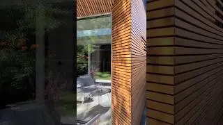 This cladding😍 #timber #homeexterior #cladding #homerenovation #shorts #extension #exteriordesign