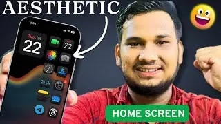🎨 Get Amazing Aesthetic Home Screen Customization On iPhone 16 | iOS 18 Customization Tips (2025)