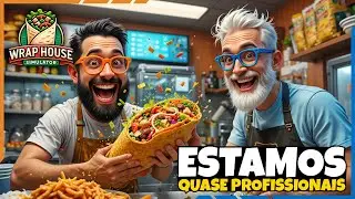 O Maior Desafio de Wrap House Simulator - Fazendo Lanches em Multiplayer! - EP07