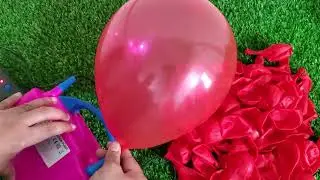 Satisfying Asmr Unboxing Colourful Balloon #rainbowballoon#unitedstates#canada #funny #balloon