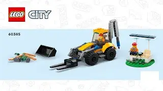 LEGO instructions - City - Construction - 60385 - Construction Digger