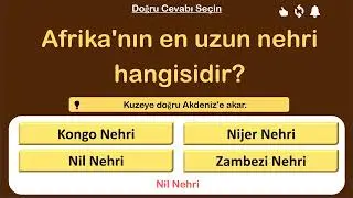 🧠 Beyin Yakan Test! 10 Genel Kültür Sorusu | Zekanı Kanıtla! (GK Sınavı)