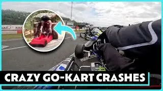 Wildest Go-Kart Crashes Caught on Camera 🏎️💥