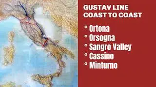 GUSTAV LINE COAST TO COAST