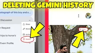(2025) Как очистить историю Gemini &mdash; удалить загруженные фотографии и чаты