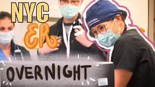 Working overnight in a NYC ER 🌙🚑🏥