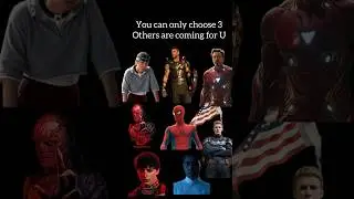 You Can Only Choose 3&hellip; The Rest Will Hunt You 😱 | Avengers vs Stranger Things