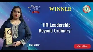 Interview of Indian Achievers' Award Winner | Ms. Nisha Nair