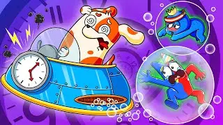 How to do TIME MACHINE For Free?! - RESCUE Hoo Doo's Past | Hoo Doo Animation