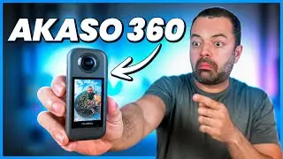 Grave TODOS os ângulos ao MESMO tempo! AKASO 360 (lançamento)