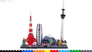 🔄 LEGO Architecture Tokyo skyline review! 21051 re upload
