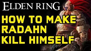 ELDEN RING: How To Make Radahn Kill Himself!