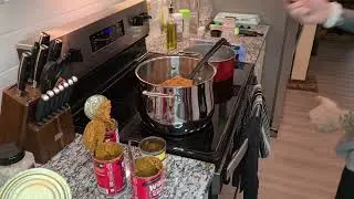 Making Momma's Chili