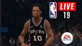LeBron vs DeMar DeRozan | NBA Live 19 | Cavs vs Spurs CPU vs CPU