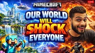 Minecraft LIVE: Slowly Building My Dream World From Nothing | Day 12/365