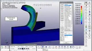 Modeling the cutting process in the LS-DYNA. Short video tutorial (incomplete)