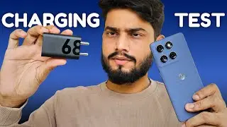 Moto Edge 60 Fusion Fast Charging Test!