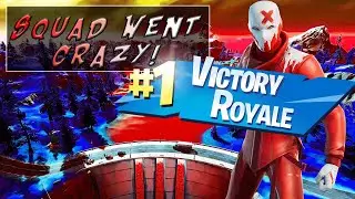 FORTNITE - SQUAD WENT CRAZY! (GAMEPLAY)