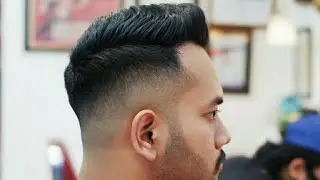best mid fade haircut - midle fade - step by step