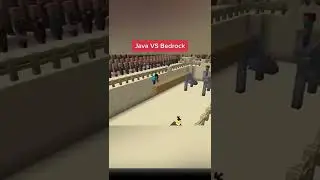 Java vs Bedrock #minecraft #майнкрафт #Java #Bedrock