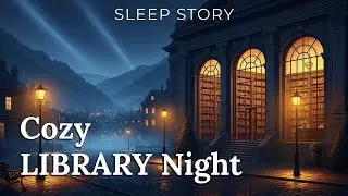 A Peaceful Small-Town Library I A Cozy Sleep Story for Adults