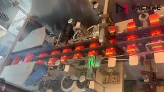 Toothpaste Tube Filling, Cartoning & Bundling Line | MAC 100 + PAC 100 + XC50 Stacker
