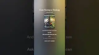 From Waiting to Working