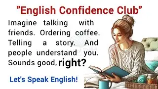 English Confidence Club &ndash; говори без страха || Навыки общения на английском языке ||