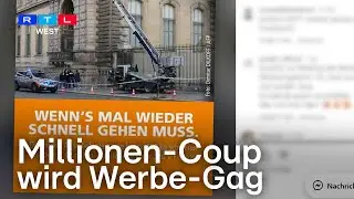 Millionen-Raub im Louvre – Möbelaufzug aus NRW als Einbruchshelfer | RTL WEST