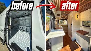 How I Built A Luxury Camper Van For Cheaper Than Buying One