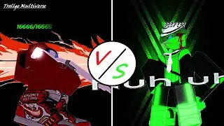 Sussy Baka VS Last Breath Sans:Green | Trollge Multiverse (Roblox)