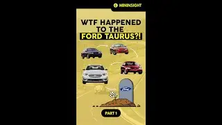 Rise and Fall of Ford Taurus Part 1 : The Age of American Innovation #SHORTS