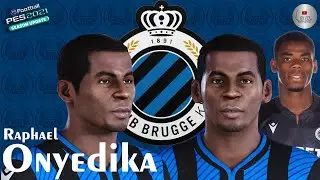 Raphael Onyedika Face PES 2021 PES 2020 Club Brugge | NISZ Gaming