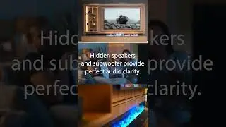 Media Cabinets SoundWhere Invisible Speakers  #interiordesign #hifiaudio #hometechnology