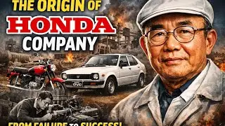 The Origin of Honda Company | Inspiring Story of Soichiro Honda