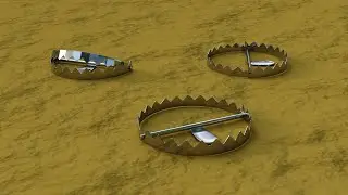 Bear trap Blender Tutorial