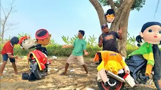 BADUT BOBOIBOY~ Nemu Kostum Badut Boboiboy Badut Squidgame Badut Gopal Yang tercecer diatas Pohon