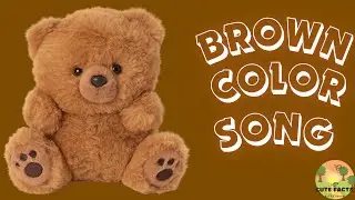 BROWN Color Song &ndash; Fun & Educational Songs for Kids! | Cute Facts