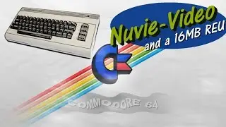 Commodore 64 and Nuvie-Video REU 16MB