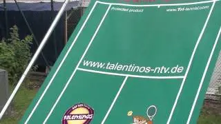Tri-tennis&reg; - new practice tennis wall - ATP Challenger Sparkasse Open!