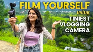 Best Vlogging Camera 2025 for a Solo Creator | DJI Osmo Pocket 3 hands on review!🤳🏼 Visha Khandelwal