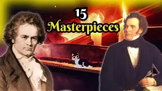 15 Masterpieces by Bach, Beethoven, Mozart, Tchaikovsky, Paganini and Schubert. (With Wolfgang)