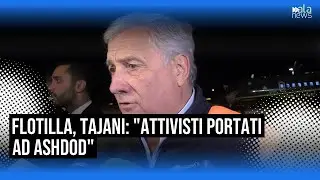 Flotilla, Tajani: 